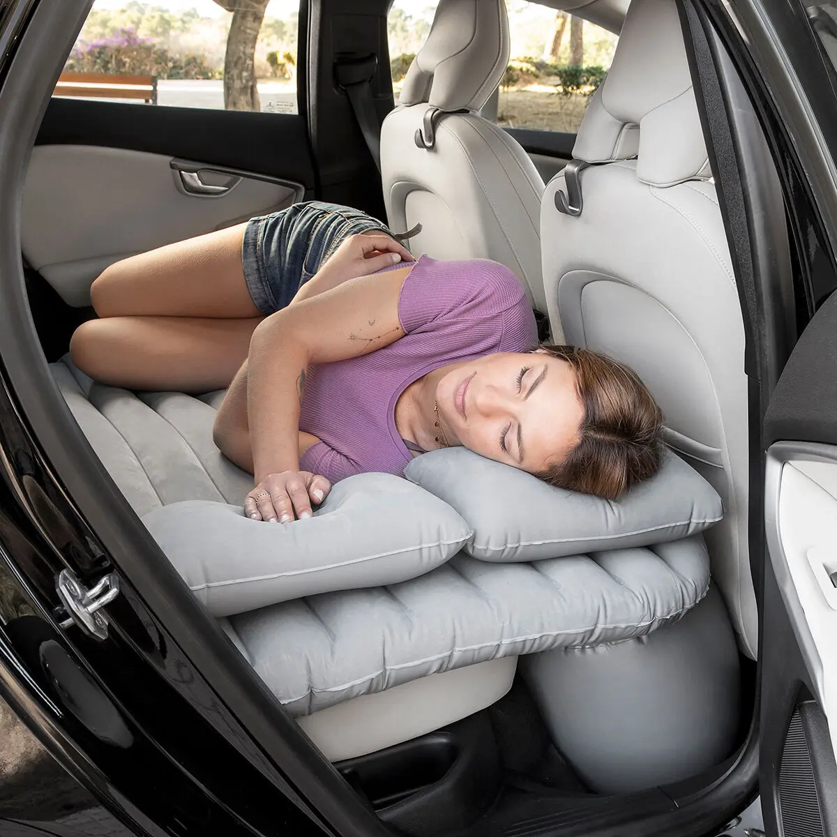 Aufblasbare Matratze für Autos InnovaGoods Cleep