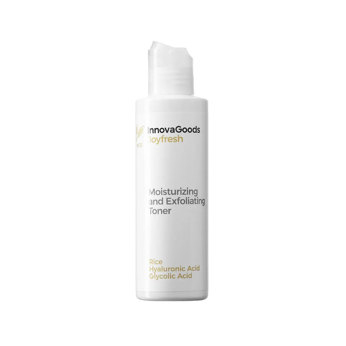Innovagoods Blanc Hydrating And Exfoliating Toner Lotion For The Face Rice Joyfresh