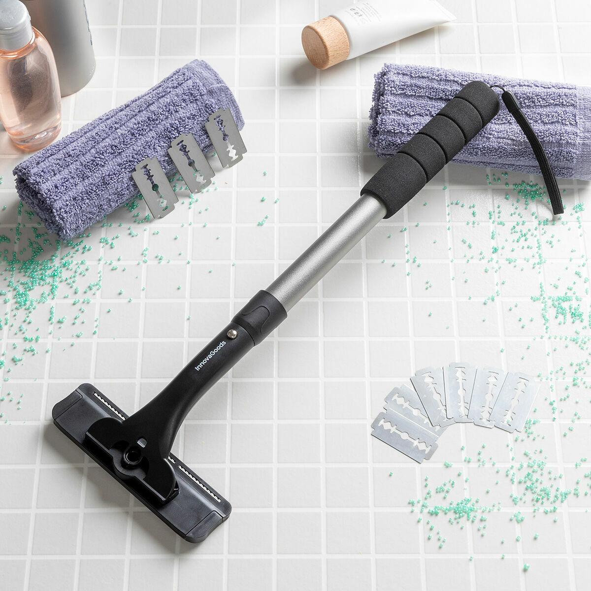 8435527826277 - Rasierer für den Körper mit ausziehbarem Aluminiumgriff Extaver