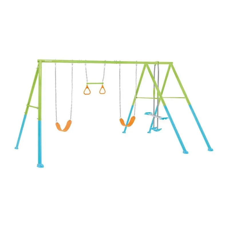6941057425269 - INTEX 44130 - 4er Schaukel-Set (467x254x211cm) Schaukel Stahlgerüst