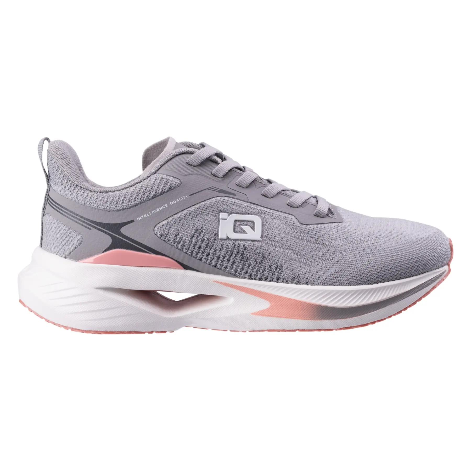 Damen-Laufschuhe IQ Intelligence Quality Gravier