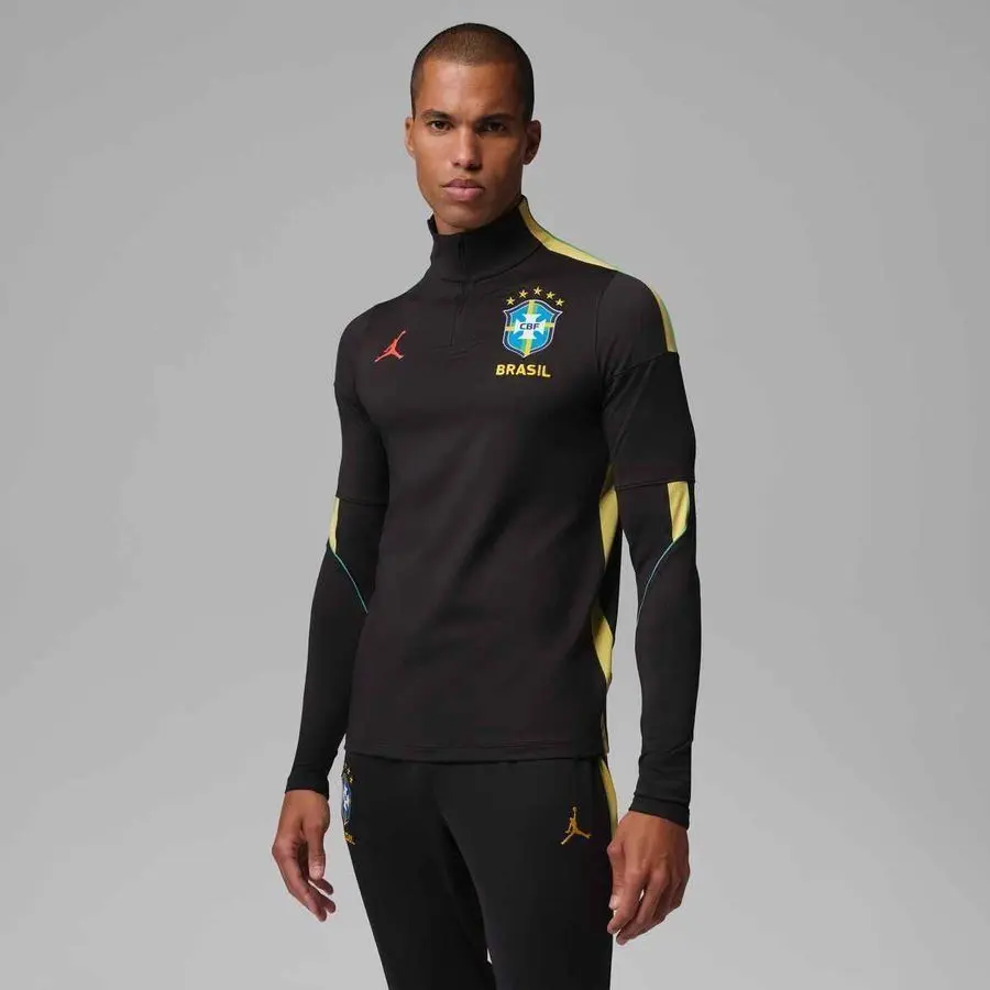 Trainingsoberteil Brasilien Strike Coupe du Monde 2026 - Noir - male - Size: 2XL