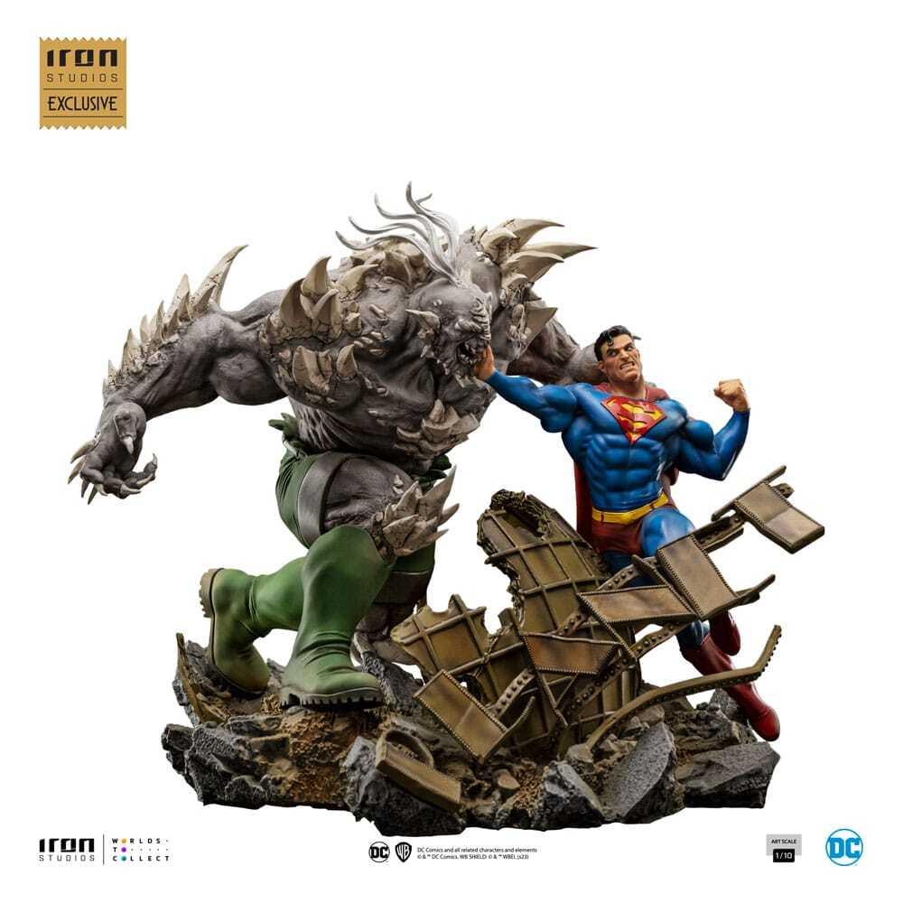 0618231953462 - Statuette aus Harz DC Comics BDS Art Scale Superman vs Doomsday heo EU Exclusive