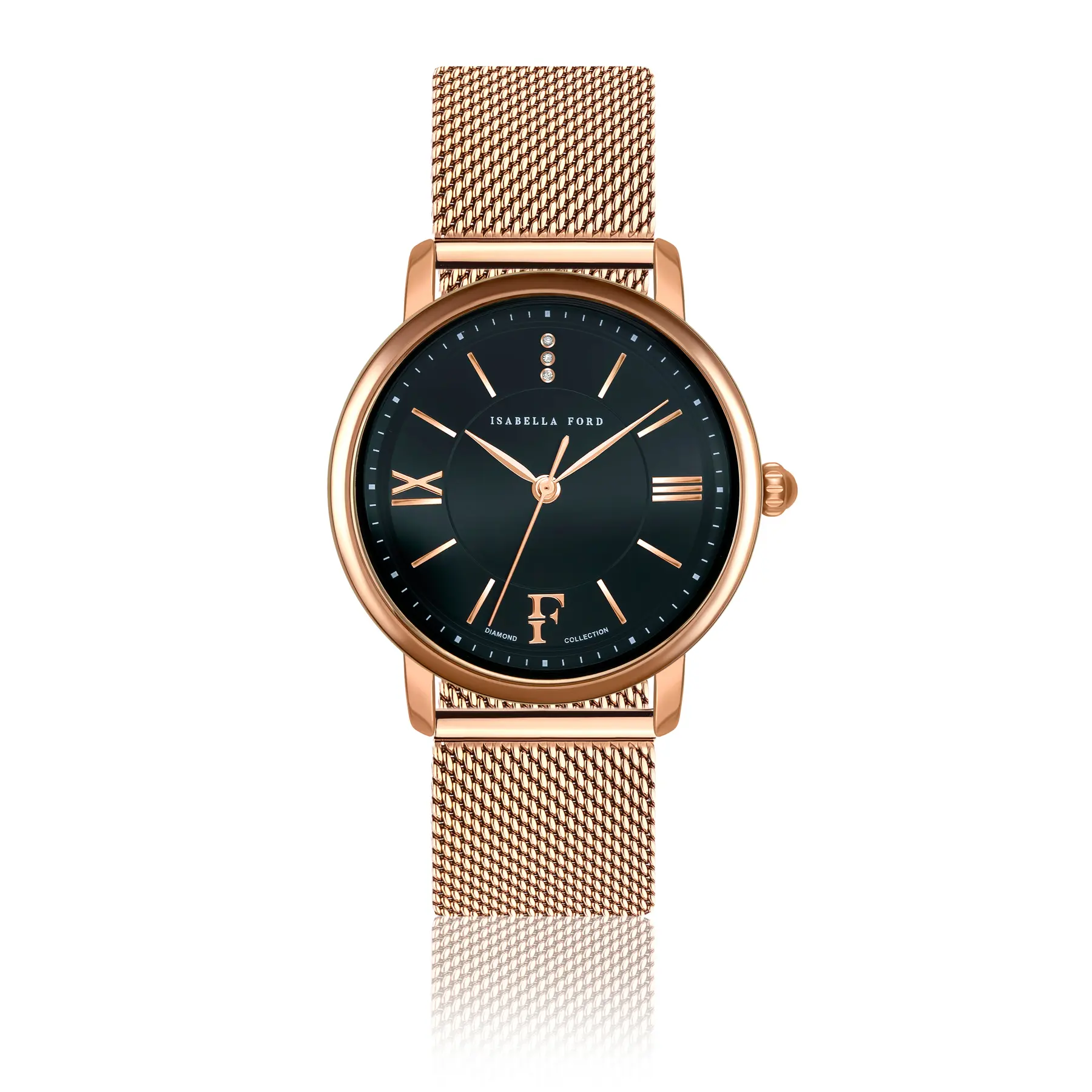 7756612461595 - Mesh-Uhr Frau Aurora