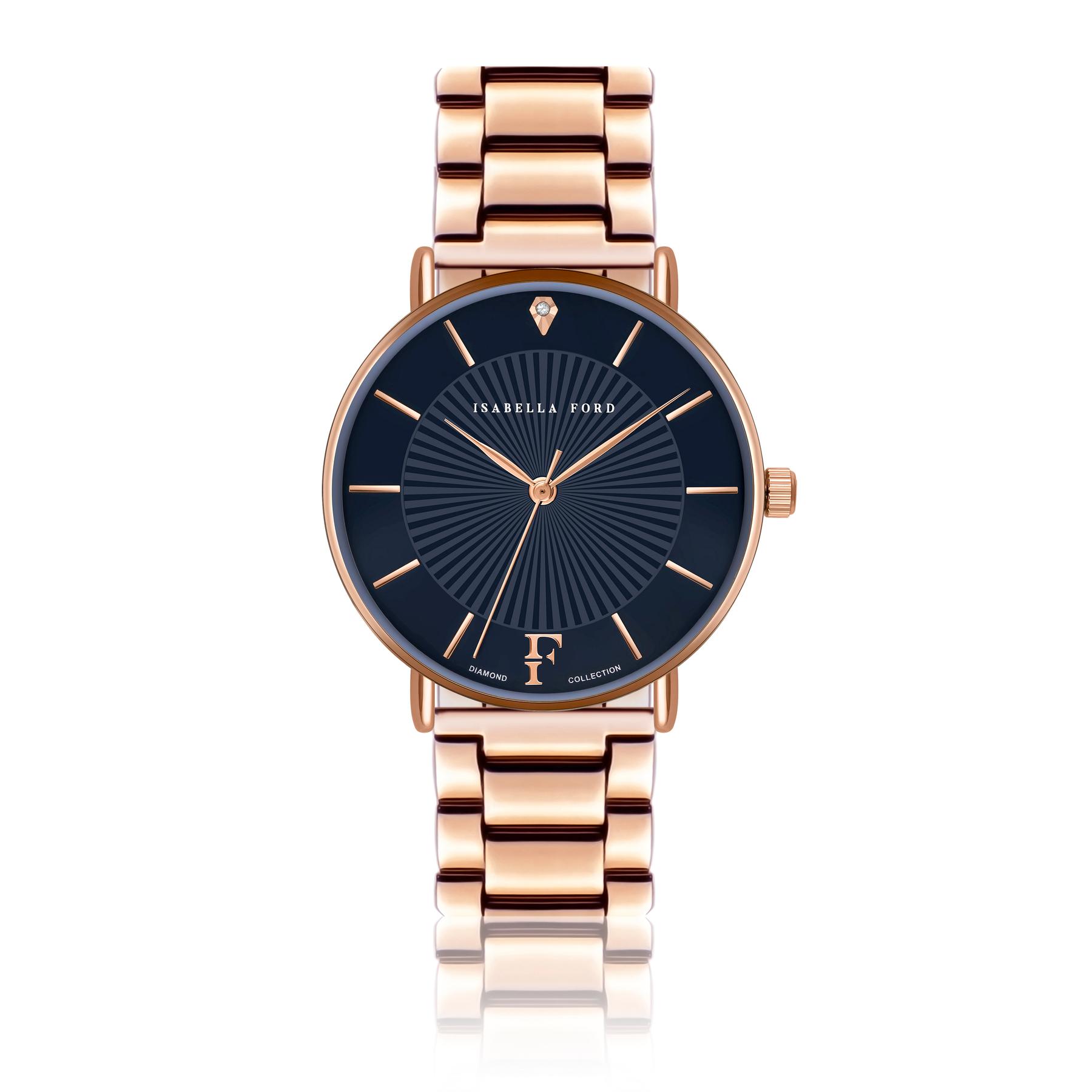 7756612481913 - Silberne Damenuhr Florence