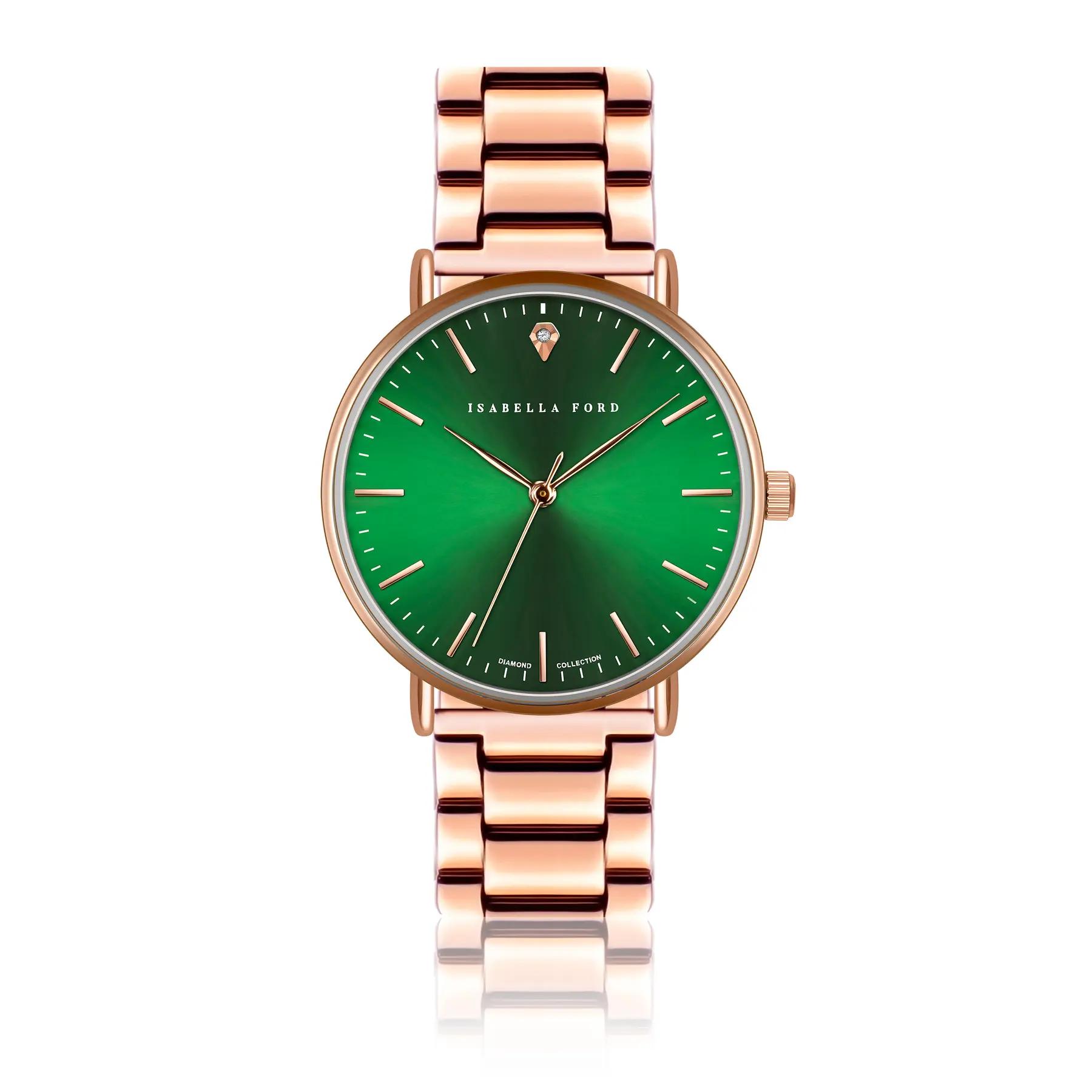 7756612500331 - Lederuhr Damen Clementine