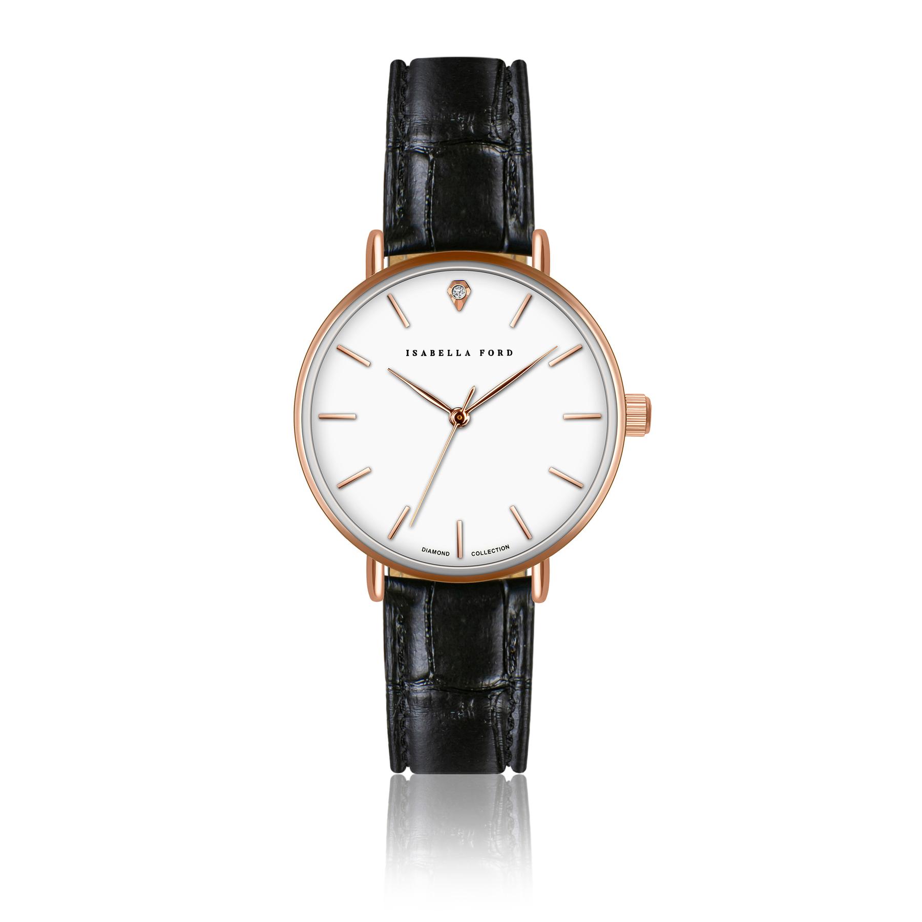 7756612510781 - Lederuhr Damen Agnes