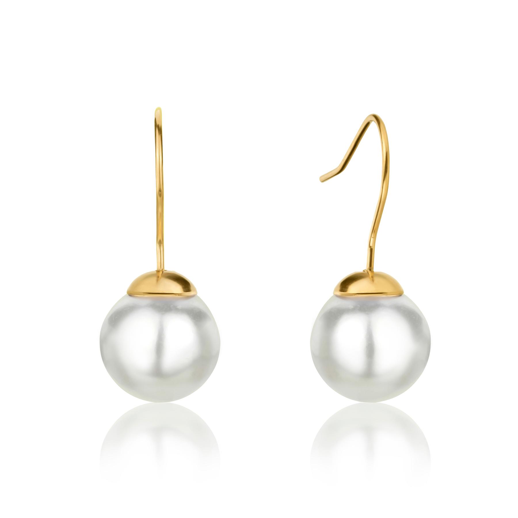 7756612551685 - Damen-Hakenohrringe Daphne Pearl