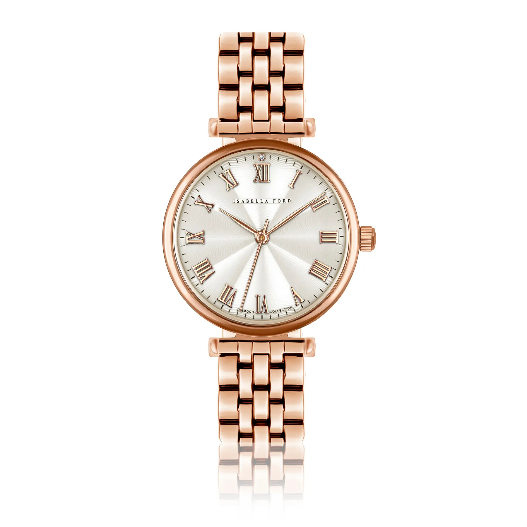 7756612547411 - Silberne Damenuhr Victoria