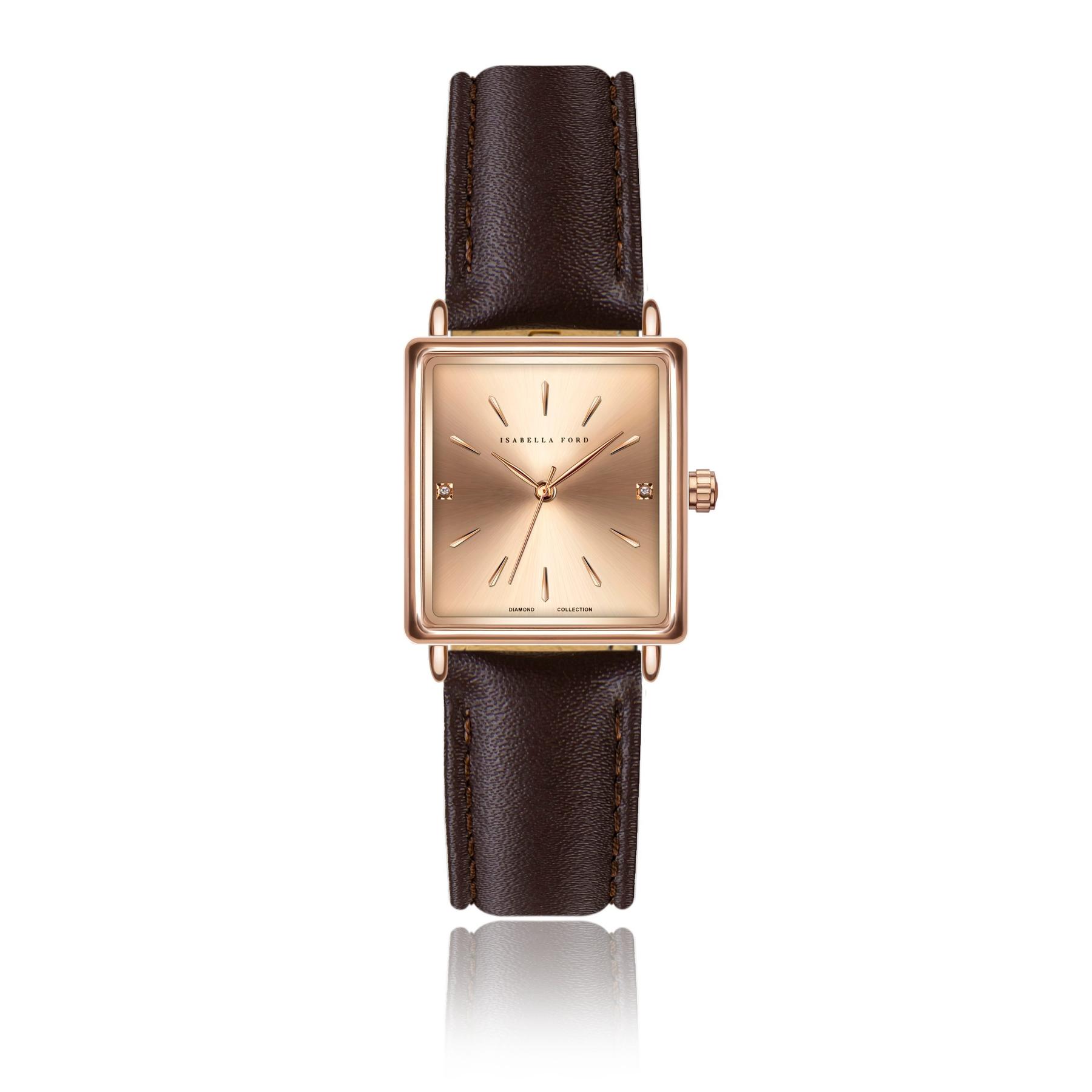 7756612624495 - Lederuhr Frau Florence