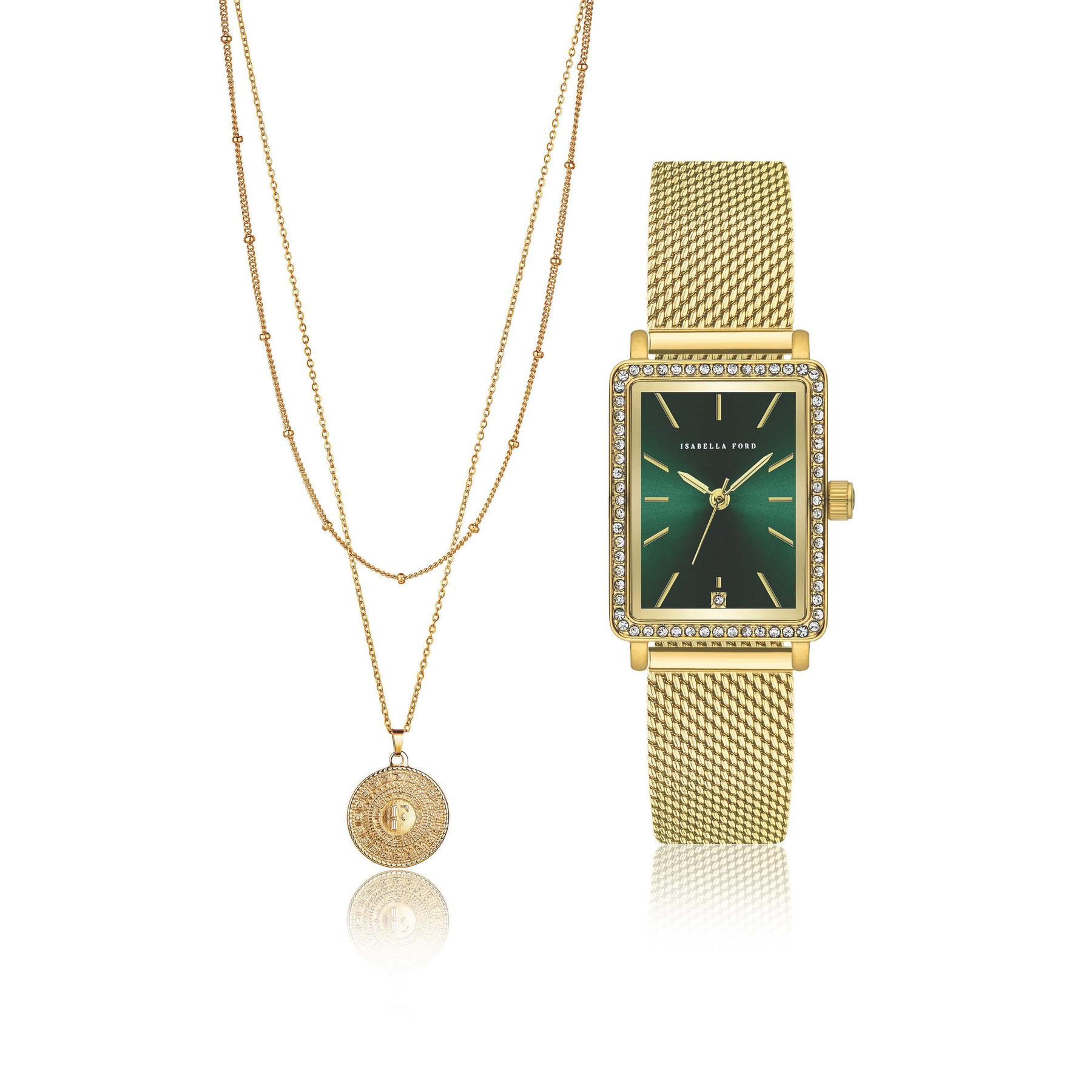 7756612664231 - Uhr und Halskette für Frauen Zélie