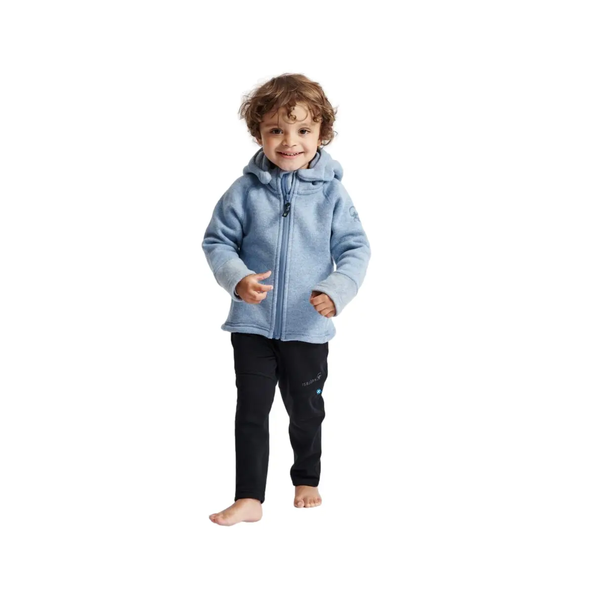Kinder fleece met capuchon Isbjörn of Sweden Shaun