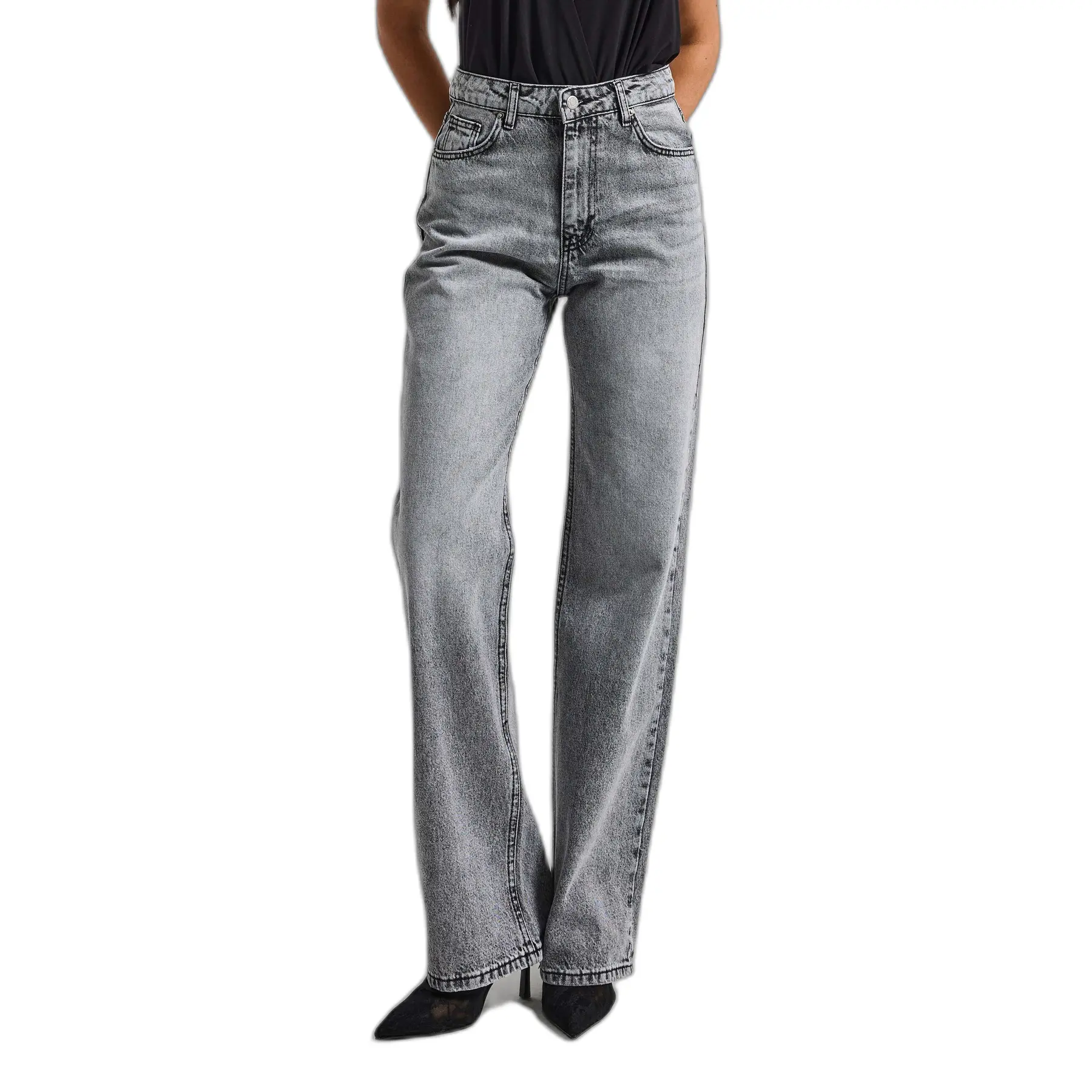 Jeans Straight vita media donna  Emma
