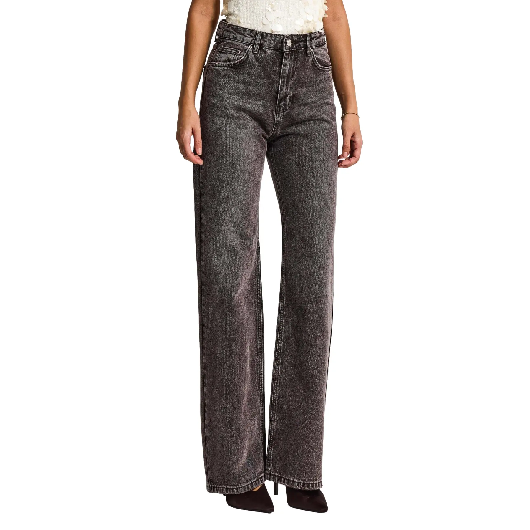 Jeans Straight vita media donna  Emma