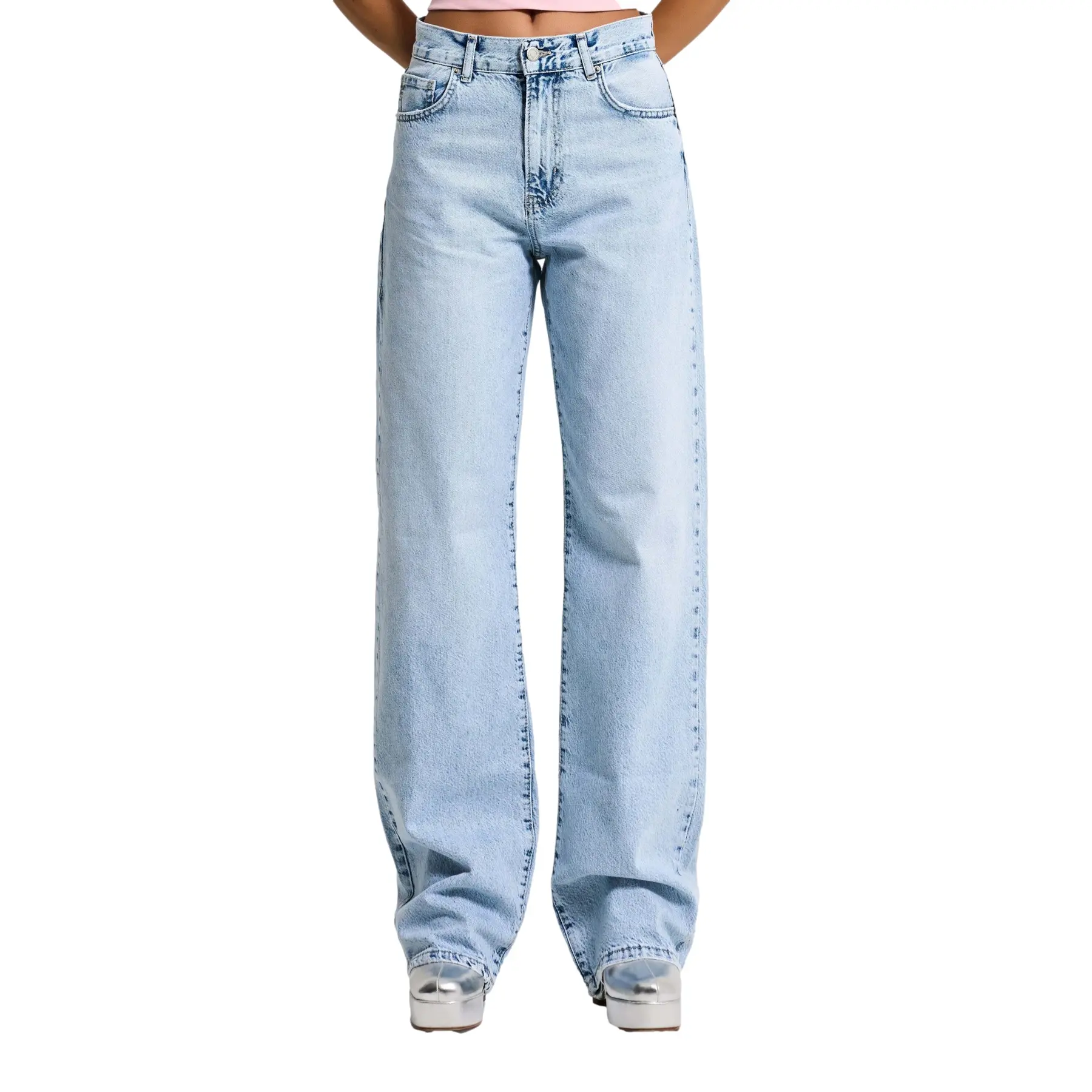 Jeans loose a vita alta donna  Sofia