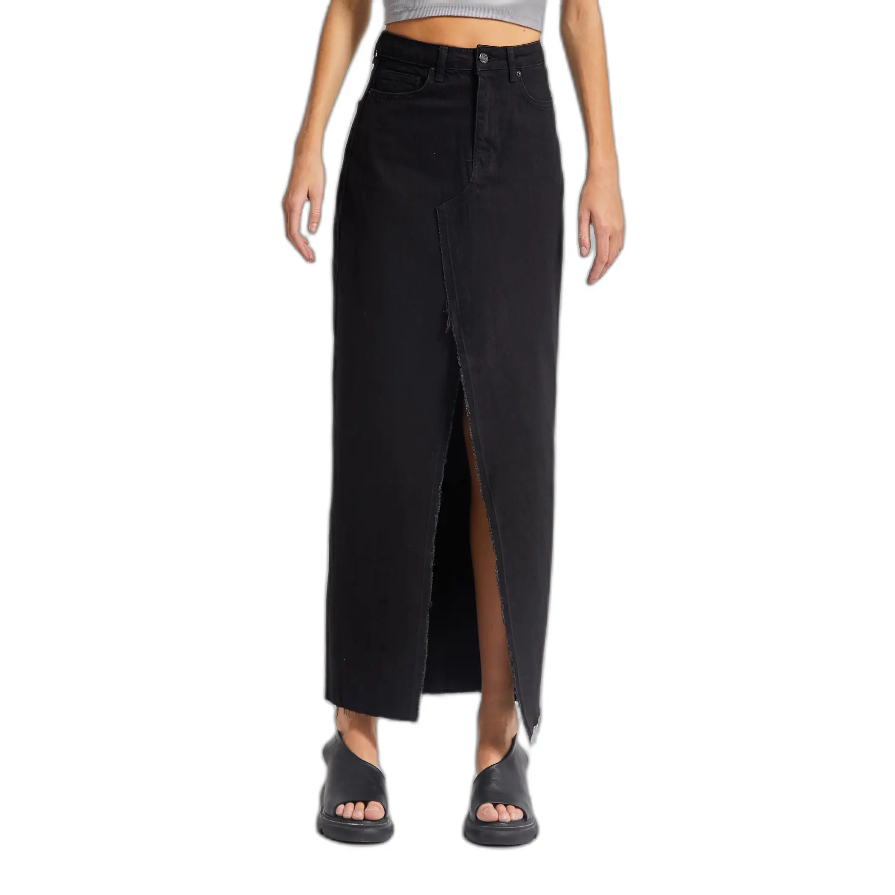 Gonna in denim da donna  taille mi-hautei