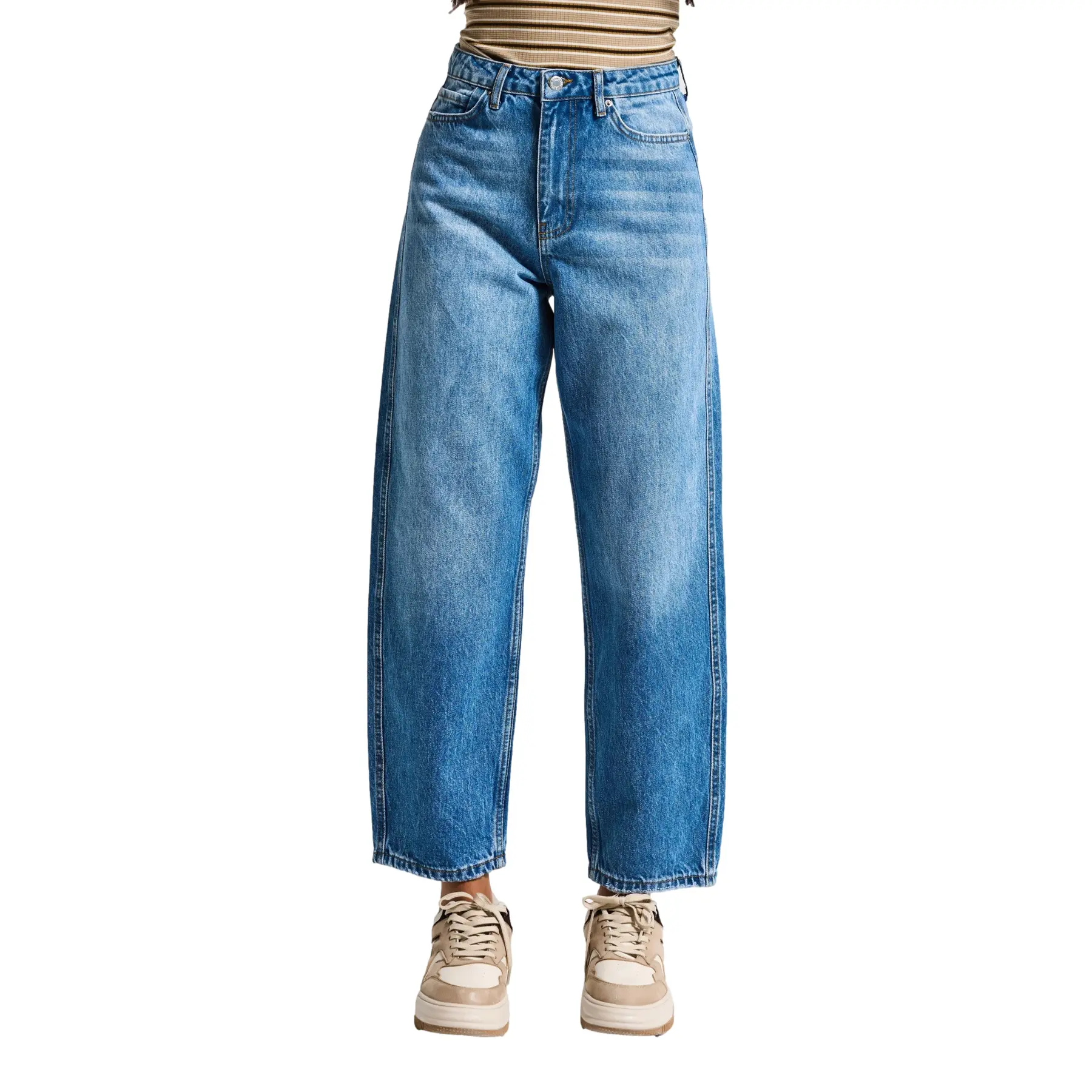 Jeans Relaxed vita media donna  June