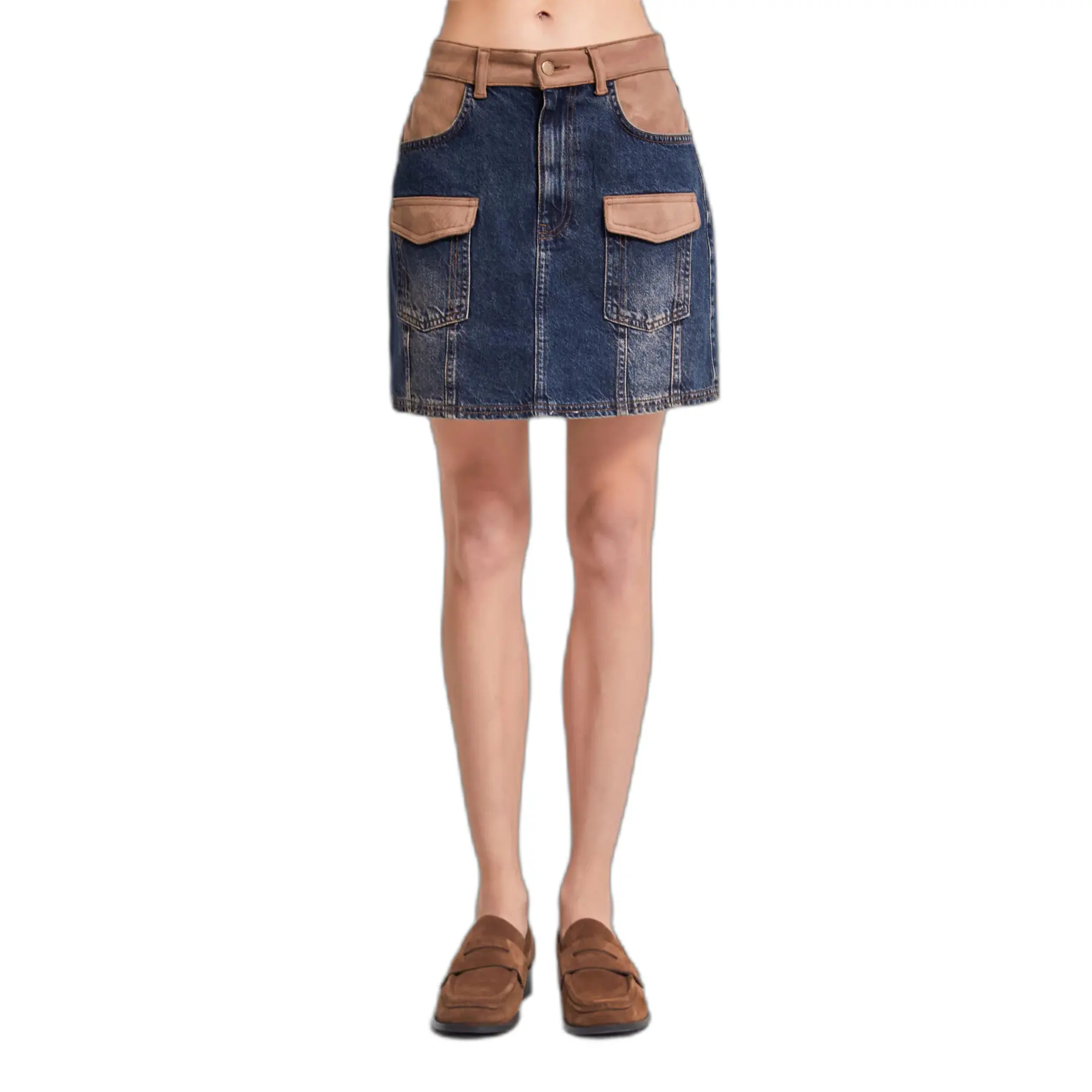Minigonna in jeans donna