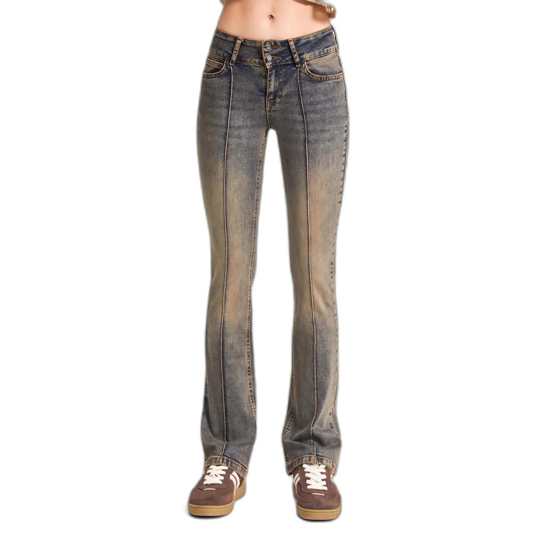 Jeans Skinny a vita bassa donna