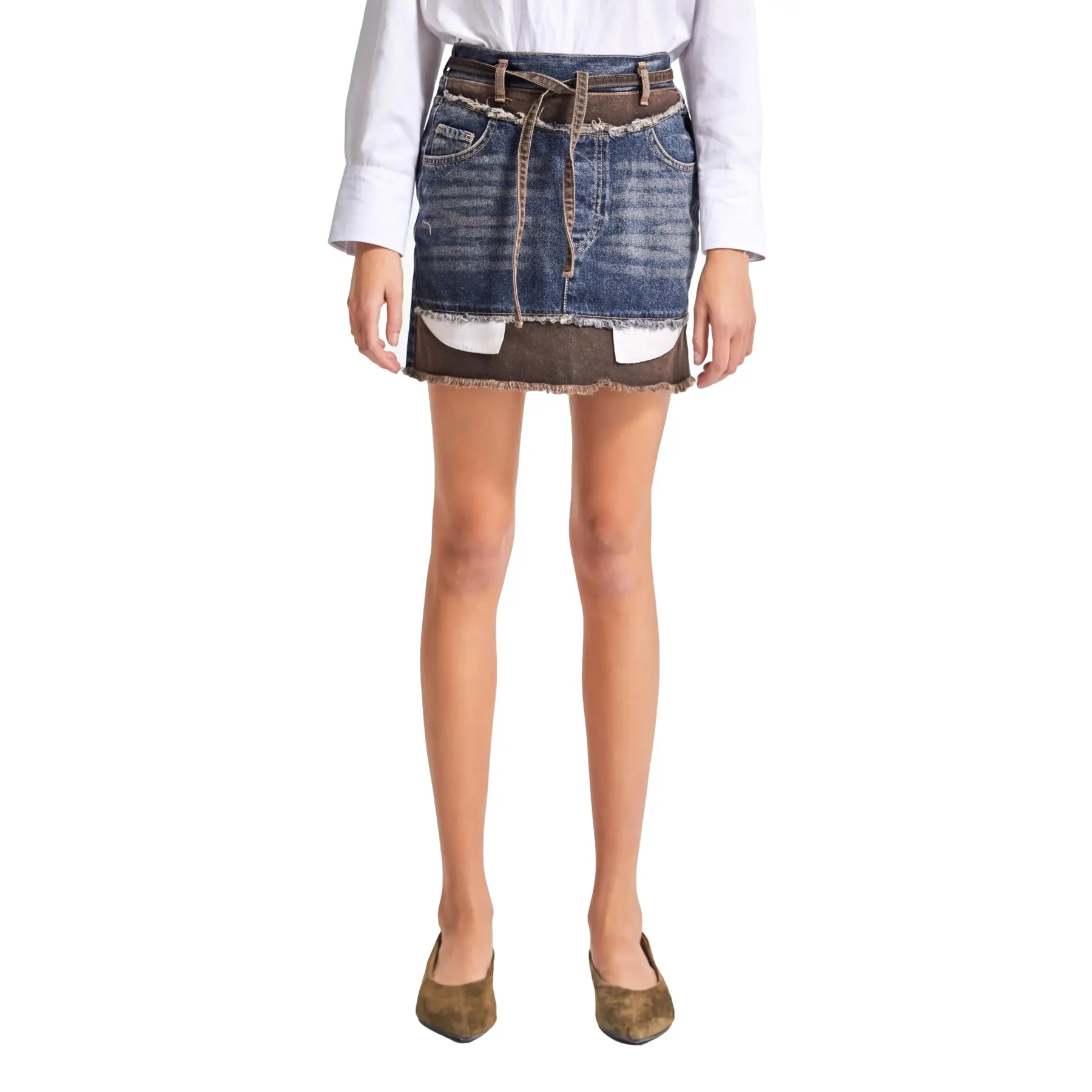Minigonna in jeans donna