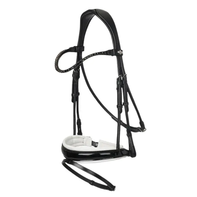 Lemieux Noir Dressage Bridles Kudos Patent