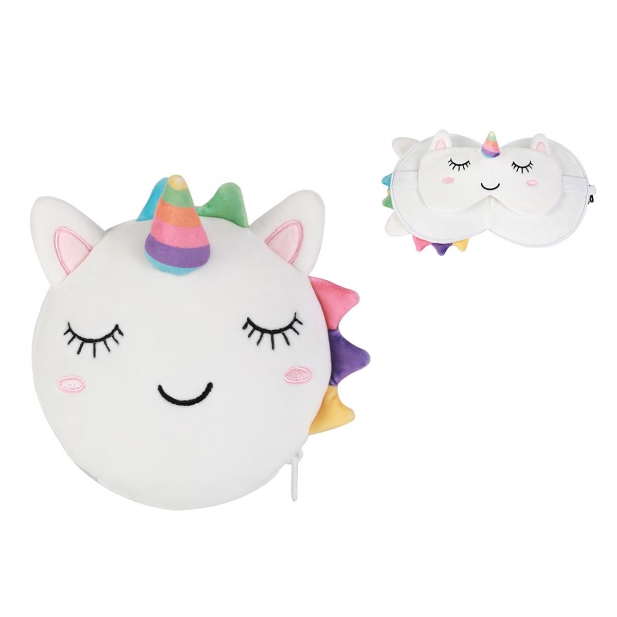 8059037072056 - Kissen mit Schlafmaske Unicorn