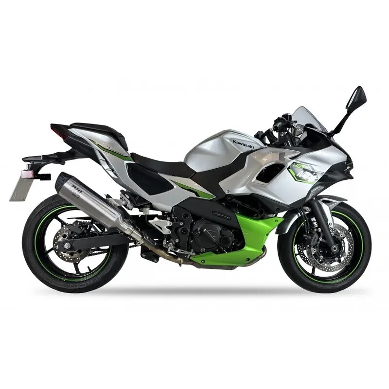 Silencieux moto Ixil Hexoval Xtrem Kawasaki Z 400 Abs (Er400d)