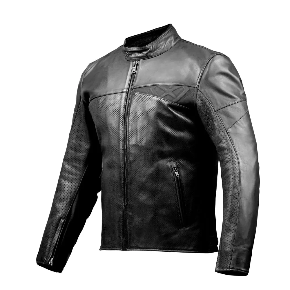 Motorrad-Lederjacke  Ixon Cranky Air