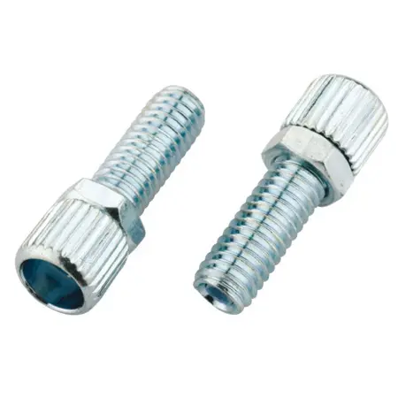 Jagwire Einstellbolzen Workshop M6 Adjusting Bolt-Silver-Alloy 25pcs Unisex