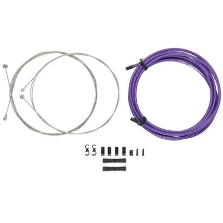 Velo Store - UK Brake cable kit Jagwire Universal Sport -Purple | Extra 10% off with Subscription, Postage £16.79 to UK Fedex.