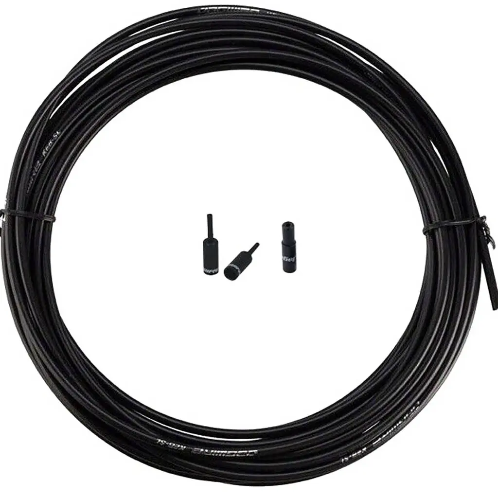 Velo Store - UK Brake cable Jagwire Workshop Brake Housing 5mm KEB Slick-Lube-Black 10m+End Caps | Extra 10% off with Subscription, Postage £16.79 to UK Fedex.