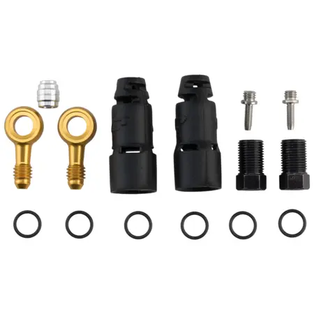 Velo Store - UK Hydraulic adapter kit Jagwire Pro Quick-Fit Adapter-Avid XX SRAM® Guide Ultimate, Guide RSC B1, RS B1, R B1; Avid® XX World Cup 2010-2011 | Extra 10% off with Subscription, Postage £16.79 to UK Fedex.