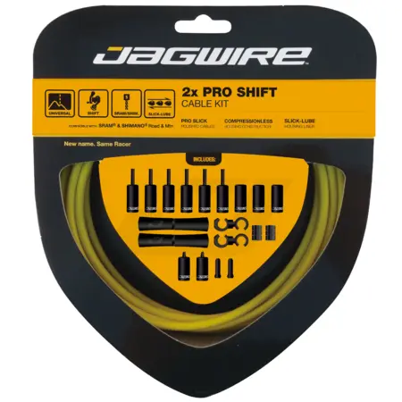 Velo Store - UK Derailleur cable kit Jagwire 2X Pro | Extra 10% off with Subscription, Postage £16.79 to UK Fedex.