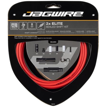 Velo Store - UK Derailleur cable kit Jagwire 2X Elite | Extra 10% off with Subscription, Postage £16.79 to UK Fedex.