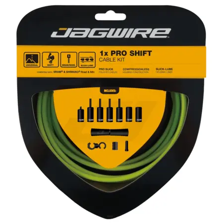 Velo Store - UK Derailleur cable kit Jagwire 1X Pro | Extra 10% off with Subscription, Postage £16.79 to UK Fedex.
