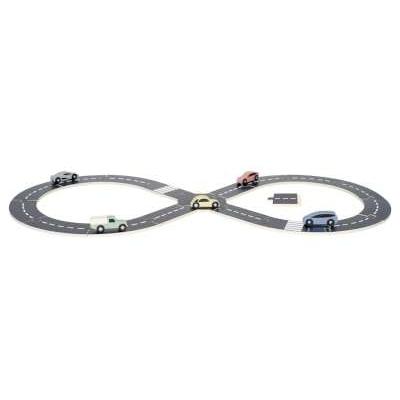 7332599010133 - Auto-Rennbahn Spiel 5 Autos JaBaDaBaDo