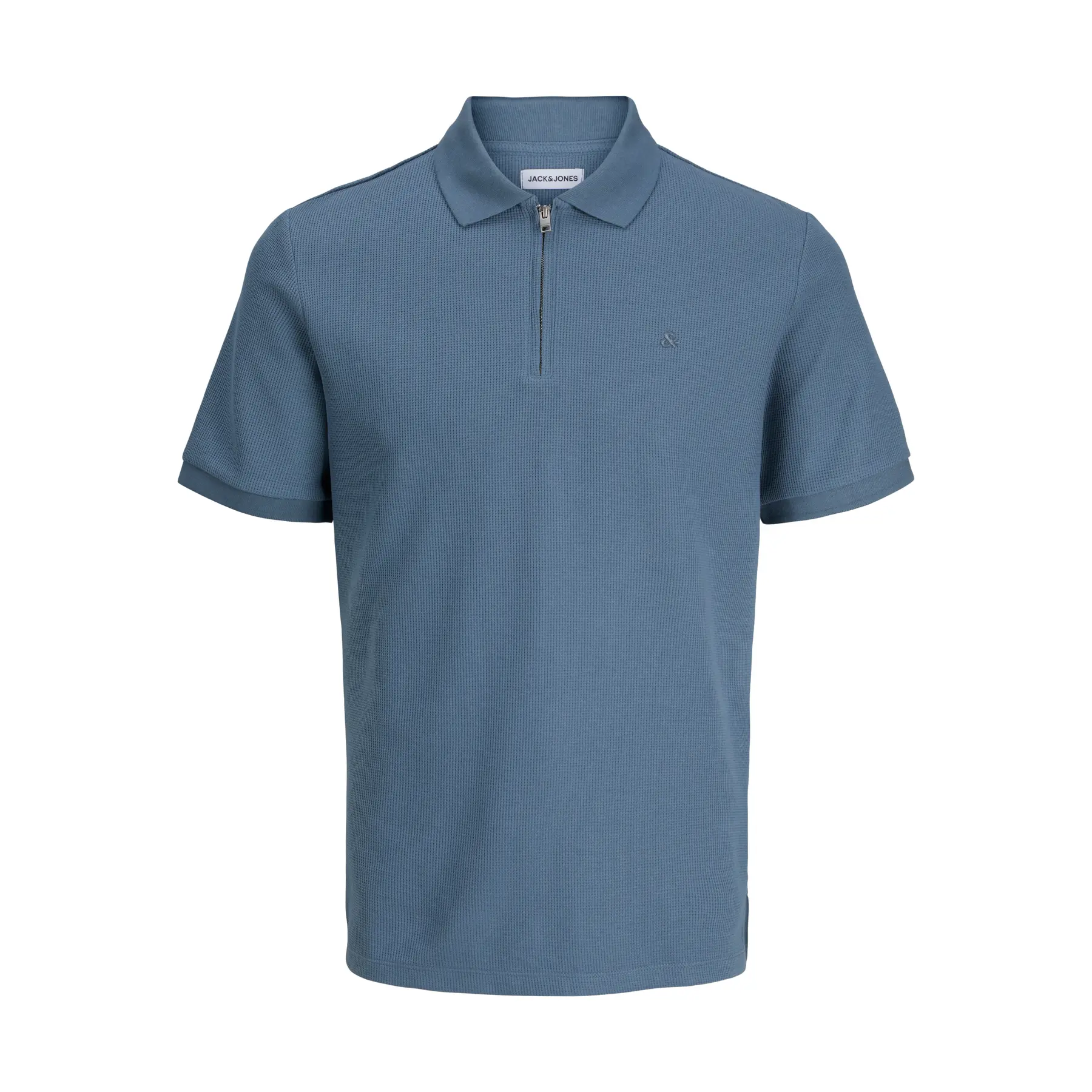 Jack & Jones Bleu Half-Zip Polo Austin