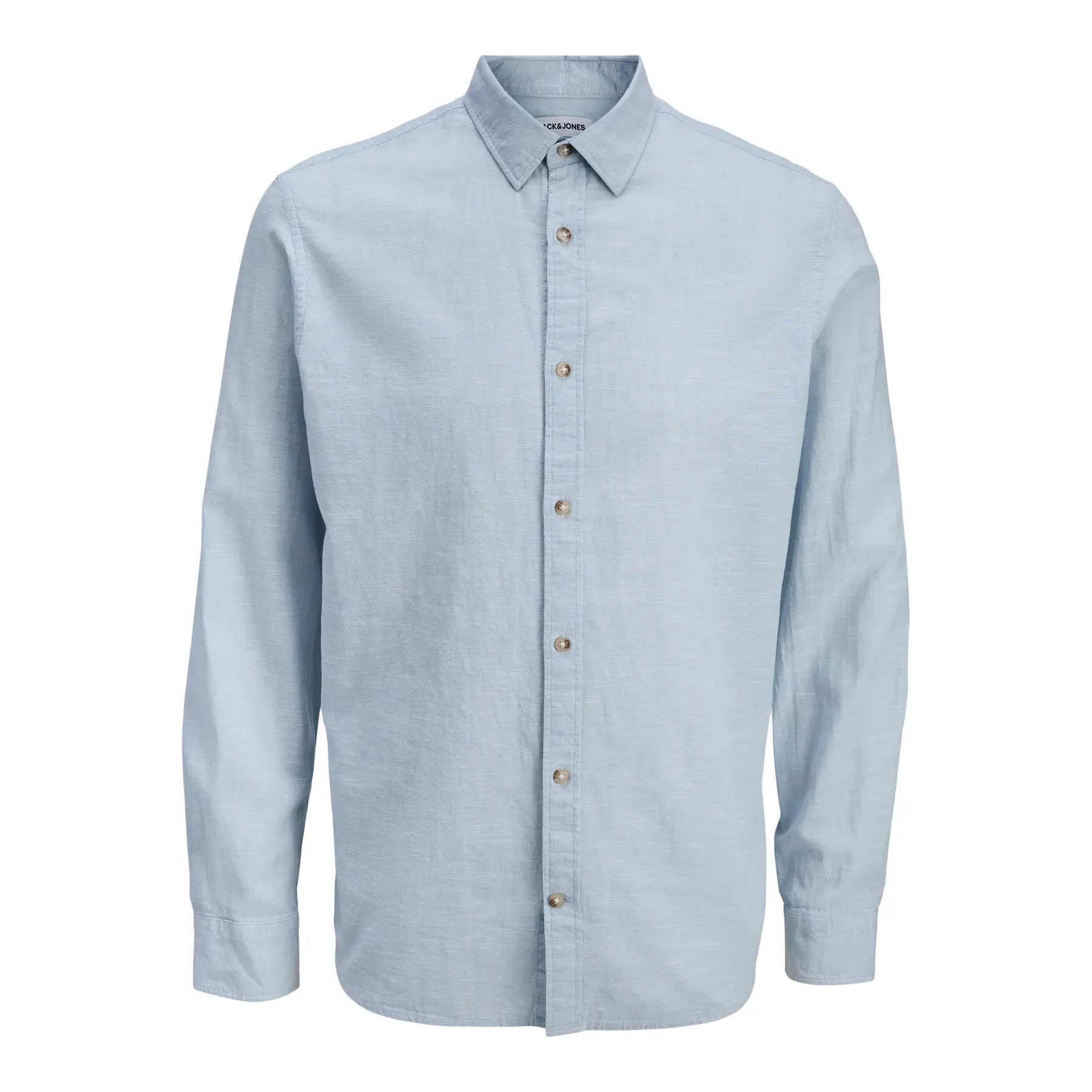 Long Sleeve Shirt Jack & Jones Summer Linen