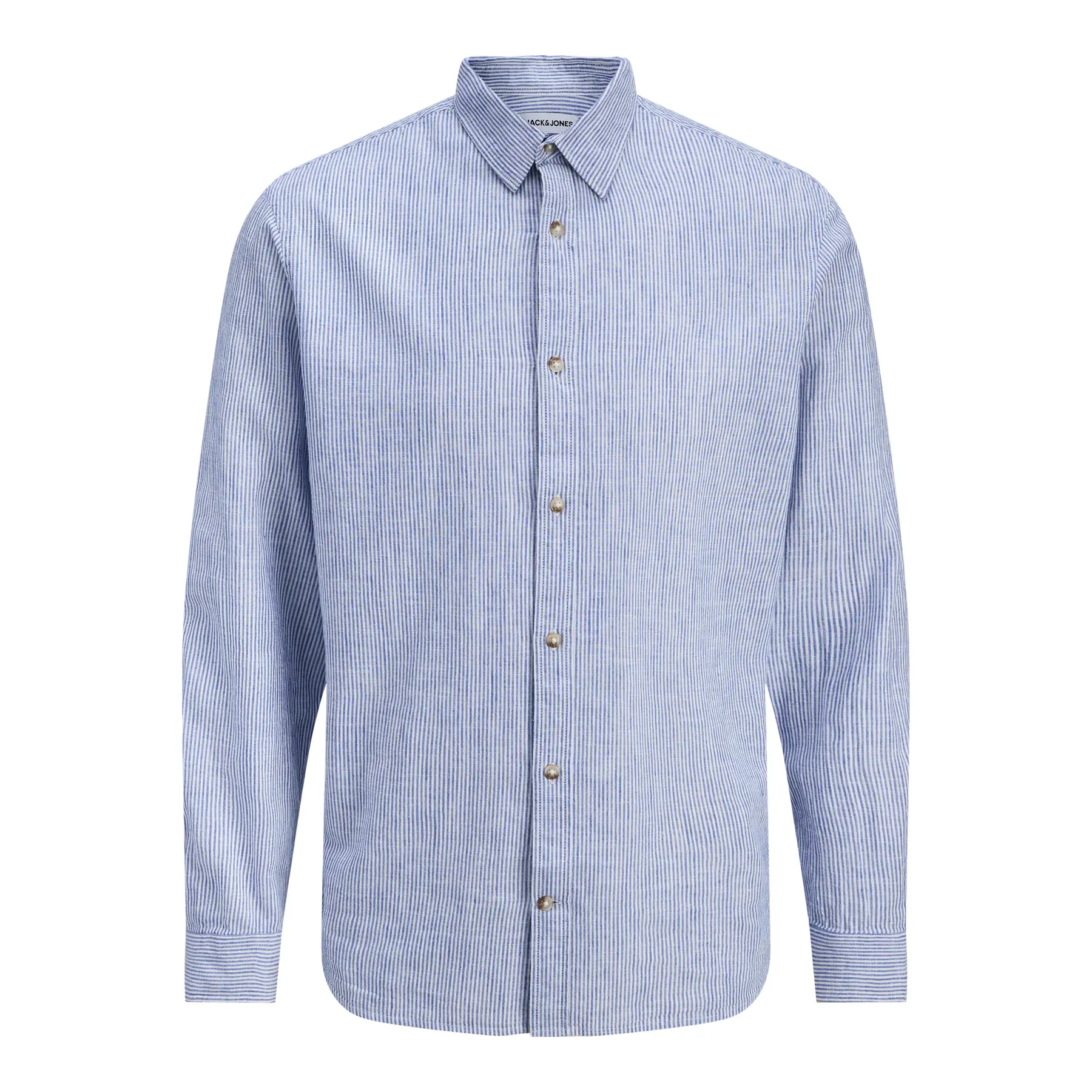 Long Sleeve Shirt Jack & Jones Summer Linen