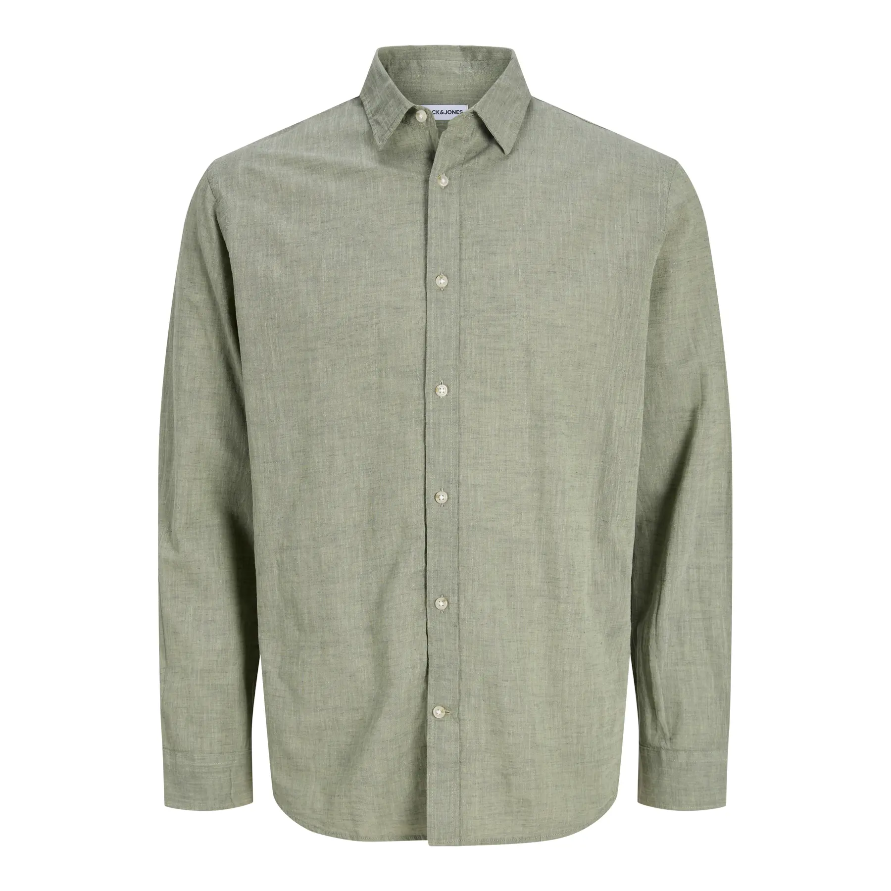 Long Sleeve Shirt Jack & Jones Summer Linen