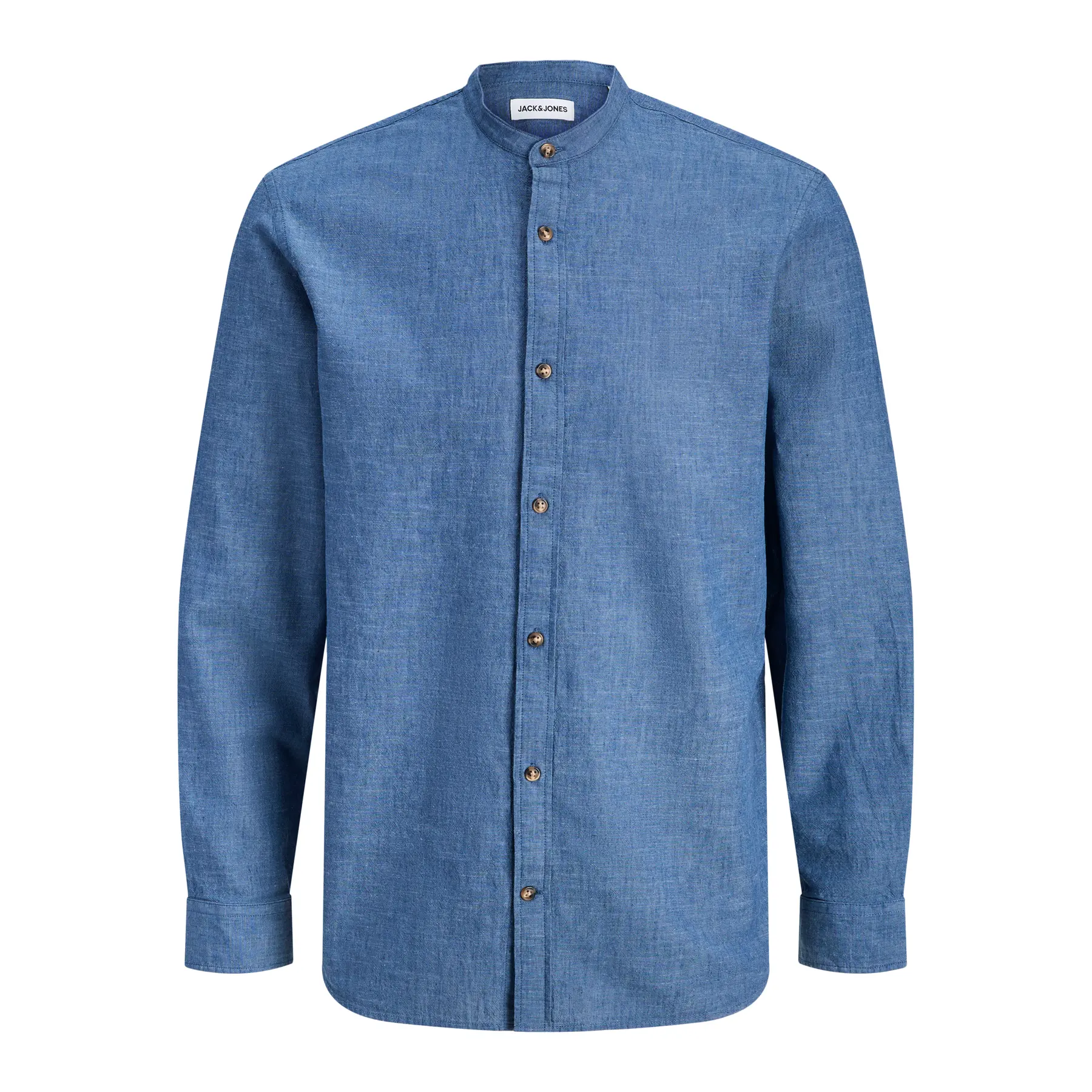 Long Sleeve Button Shirt Jack & Jones Summer Linen