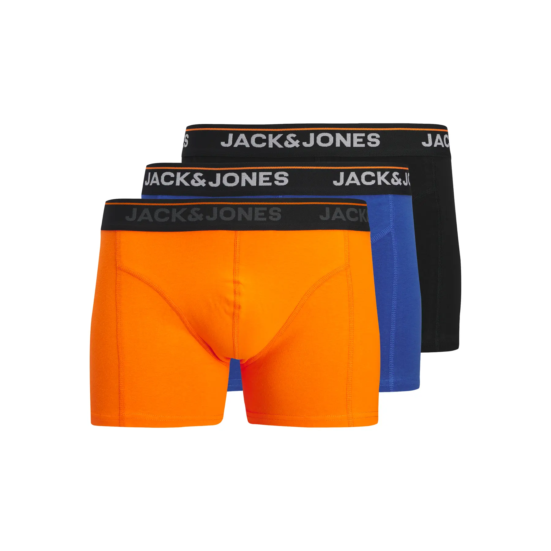 Jack & Jones Multicolore Boxer Shorts Theodore Solid (X3)