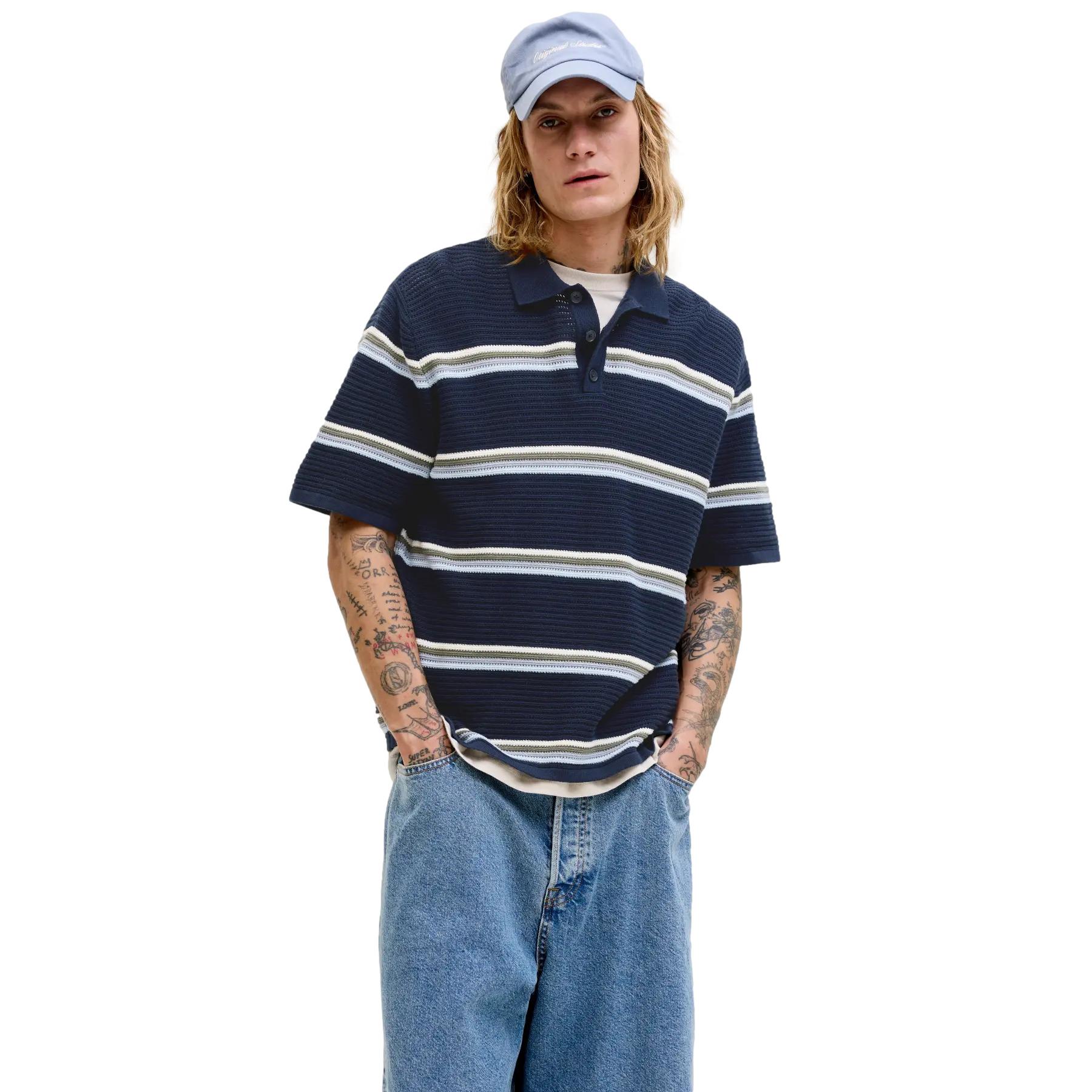 5715867020676 - Gestreiftes Poloshirt Jack & Jones Maine