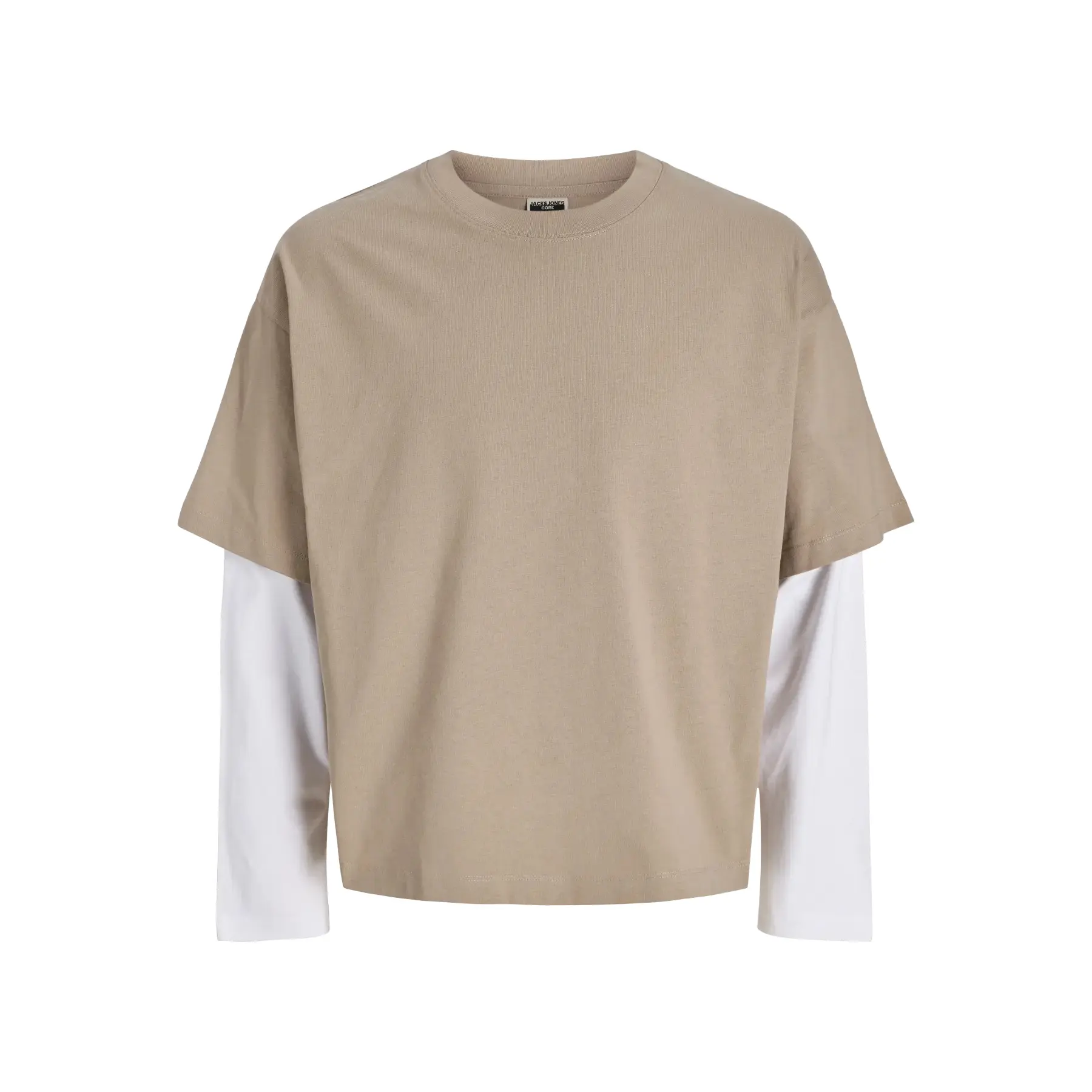 T-Shirt Doppellagig Langarm Jack & Jones Biarritz