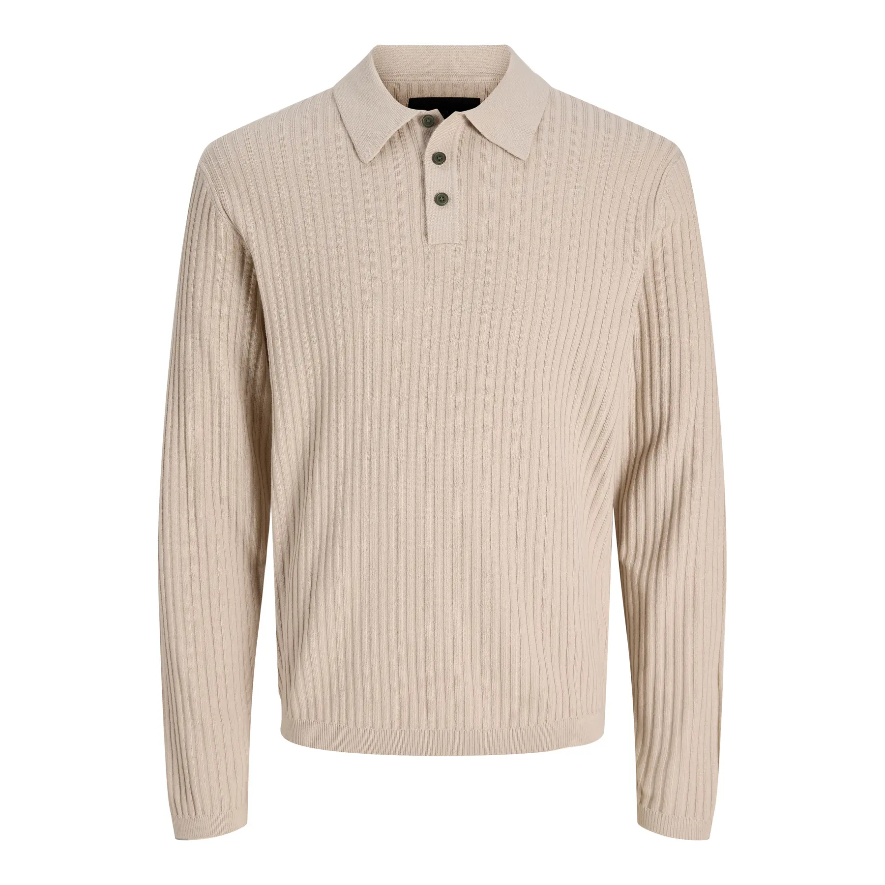 Polo a maniche lunghe in maglia Jack & Jones Blakai Styd