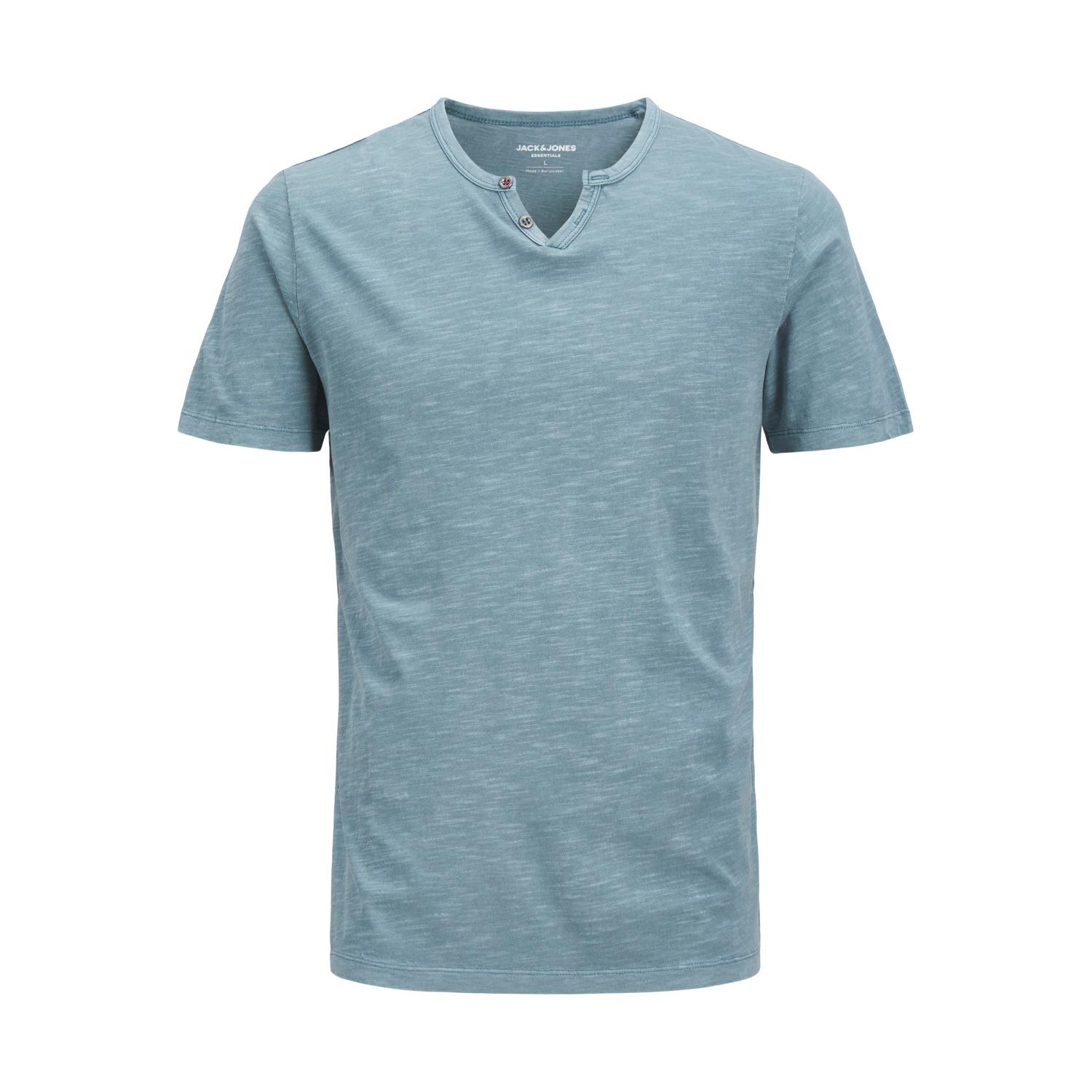 T-shirt scollo a V Jack & Jones Split