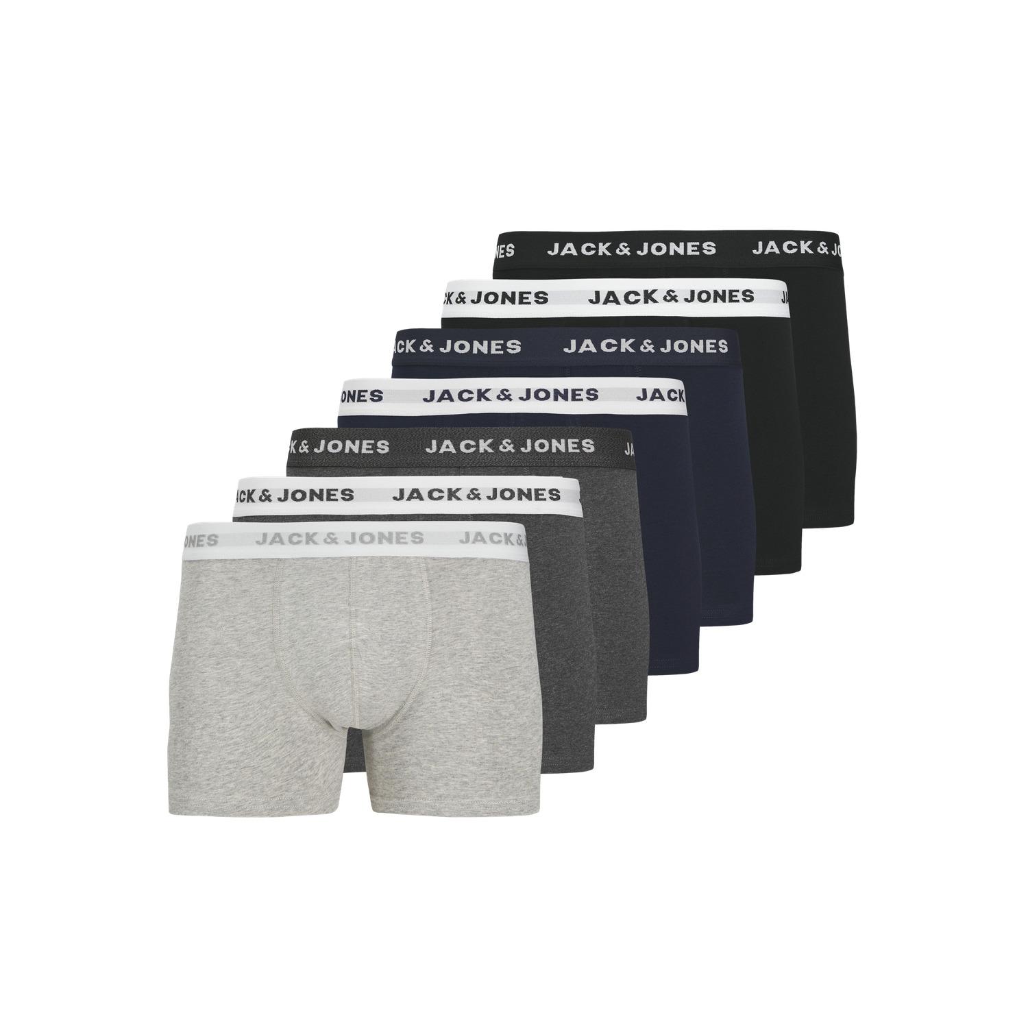 5715606106593 - Jack & Jones Basic Trunks Boxershorts Herren (7er-Pack) - Größe XL