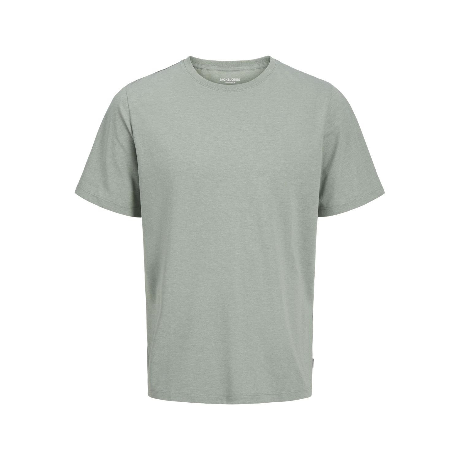 5715671959162 - T-Shirt mit geripptem Rundhalsausschnitt