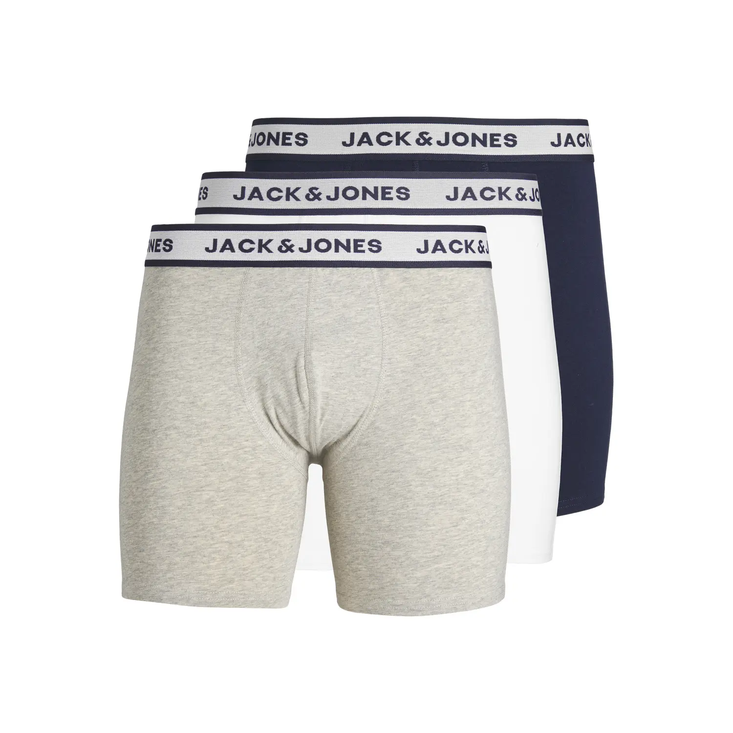 5715366519213 - Jack & Jones Unterhose SOLID Boxer Briefs 3er Pack