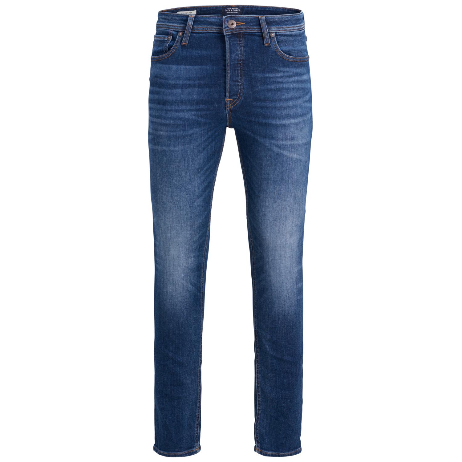 5715371061684 - Übergröße  Jack & Jones 5-Pocket Jeans in Washed-Optik in Blau 5715371061684 - Übergröße  Jack & Jones 5-Pocket Jeans in Washed-Optik in Blau